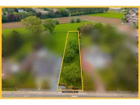terrain à bâtir de +/- 14a37ca pour villa