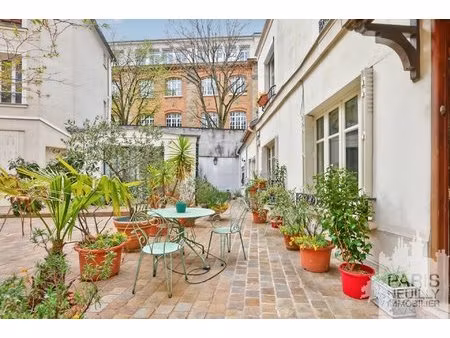 paris xvii - proche batignolles- charmante maison sur cour - 4 pieces - 2 chambres