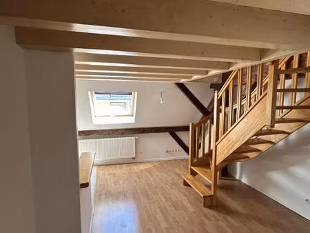 a louer de suite t1 bis en duplex rumilly centre