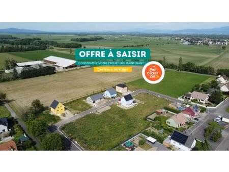 en vente terrain constructible 4 8 ares – 79 500 € |balgau