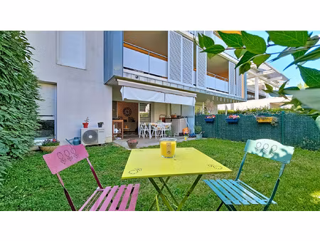 rillieux ville nouvelle rare : t2 de standing avec jardin pr