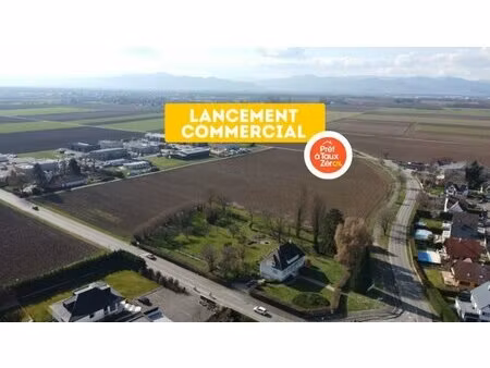 en vente terrain constructible 3 1 ares – 80 600 € |bischwihr