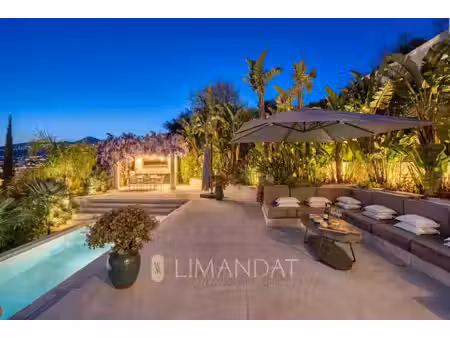 villa avec vue sur mer nice - 5 chambres - 253m²