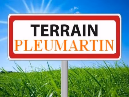 vente terrain 1540 m² à pleumartin (86450)  12 000 €