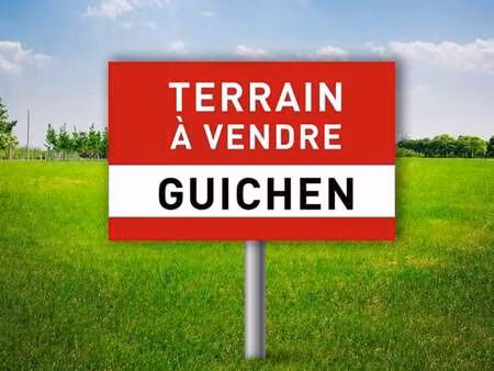 vente terrain à guichen (35580) : à vendre / guichen