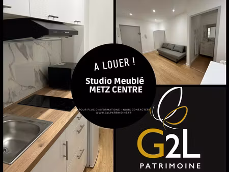 studio meublé - metz hyper centre