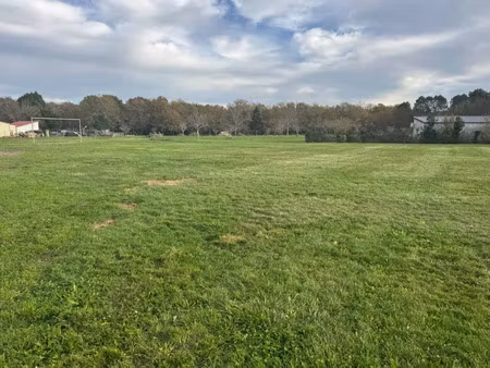 vente terrain 1200 m² à grayan-et-l'hôpital (33590)  78 000 €