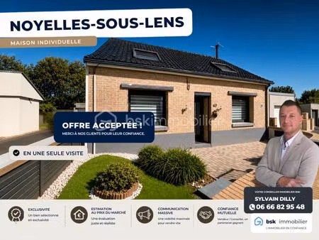 maison semi plain pied de 114 m2 et 4 chambres + maison de 50m2 louable