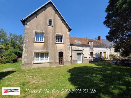maison avec diverses dépendances et appartement - vernantes (49390)