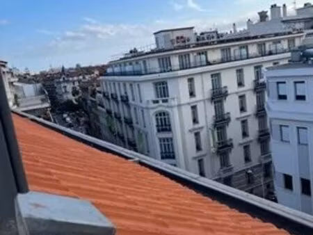 nice carre d'or - studio indépendant avec vue sur les toits