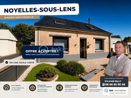 maison de 163 m² à noyelles-sous-lens