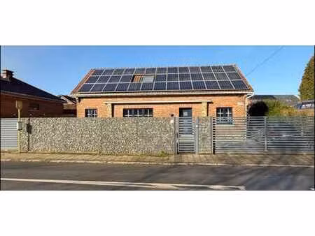 villa 5 ch. fleurus  panneaux solaires peb b