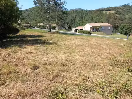 vente terrain 1143 m² à le poujol-sur-orb (34600)  75 000 €