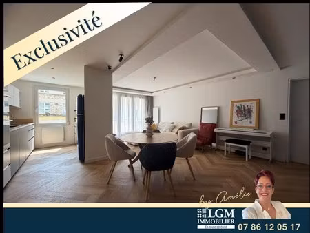 appartement t3 lumineux avec balcon plein sud et garage – centre-ville