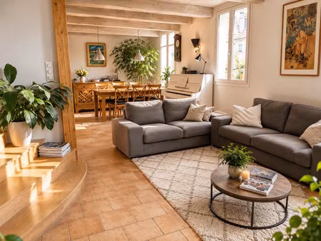 exclusivté: charmant appartement familial 6 pièces - balcon