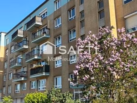 appartement t3 dunkerque 60 m² balcon cave parking