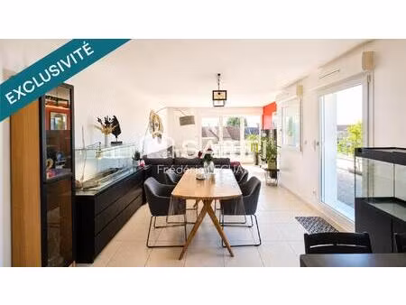 bel appartement duplex traversant avec vue dégagée