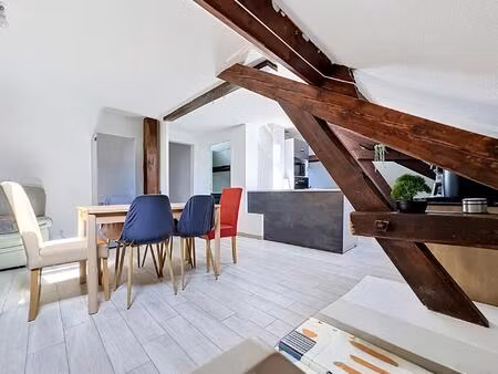 appartement 3 pièces 72m2 carrez  108 au sol