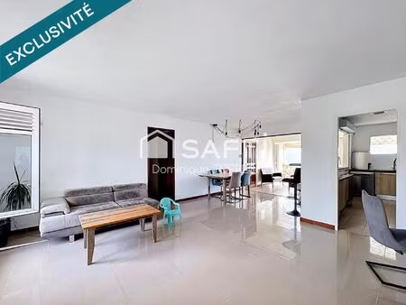 fort-de-france : appartement 4 pièces – 110 m² – vue mer dégagée