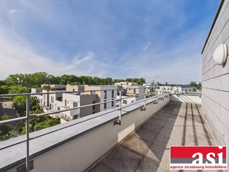 appartement 2 pièces en attique avec terrasse 24m².