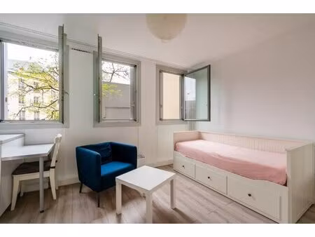 75013 paris studette 19.55 m² avec un parking