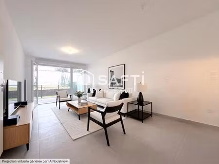 appartement neuf avec jardin et terrasse sans vis-à-vis