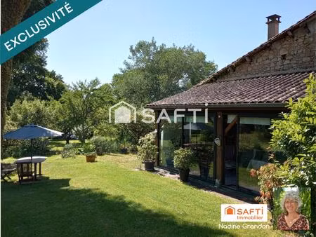 charmante propriété - 7600 m² de terrain - garage et combles aménageables