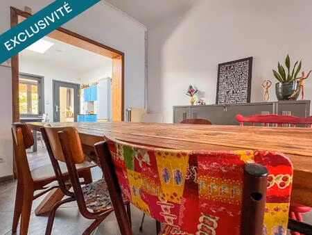 grande maison familiale semi individuelle de 140m² sur un terrain de 262m² avec garage !!