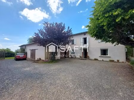 maison t3/t4 de 110m2 avec ancien chais attenant