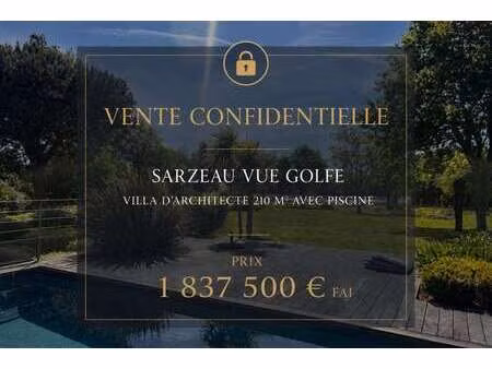 vente maison piscine à sarzeau campagne-atlantique (56370) : à vendre piscine / 210m² sarz