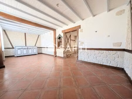 maison semi-mitoyenne avec jardin