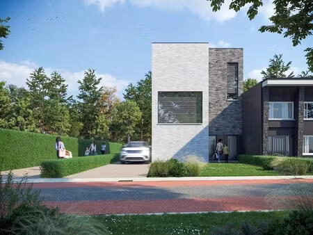 nieuwbouwappartement (1st + 2de verd.) met 3 slaapkamers en mooie terrassen.
