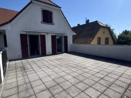 à louer à aspach-le-bas  beau appartement t4 de 104 m2