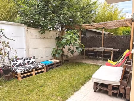 appartement 2 pièces avec jardin