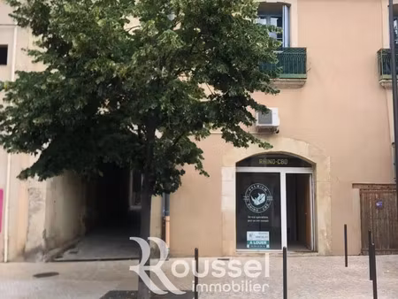 vente commerce 27 m² poussan (34560)