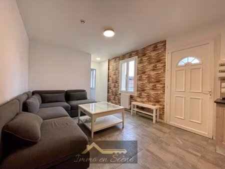 à louer en exclusivite - maison t2 meublée - le grand quevilly