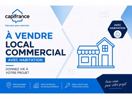 local professionnel à vendre pleyben 8 pièce(s) 200m2 90 000€