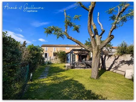 exclusivité - propriété avec double logement  jardin et double garage - caux (34720)