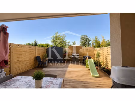 carcassonne - t3 rez-de -jardin - résidence sécurisée avec p