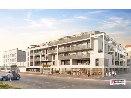 appartement stella 3 pièce(s) cabine 70 m2 avec terrasse 17m² et balcon 4m²
