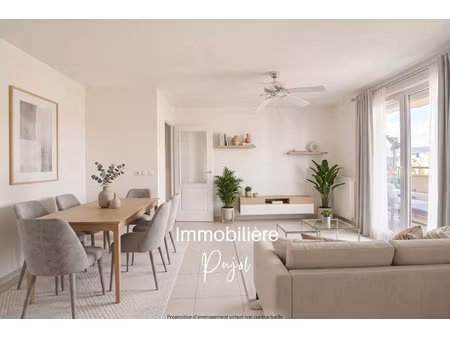 exclusivite - t3 de 57m2 avec terrasse de 12m2 et box secteu
