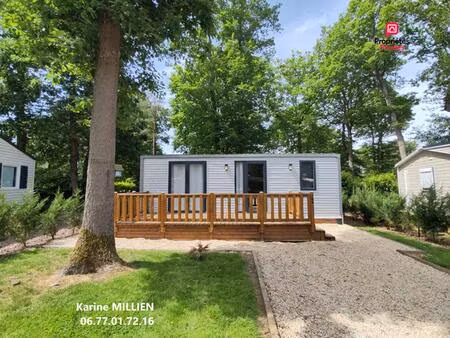 marcilly sur eure 27810 mobil home aménagé et équipé de 2022 avec son terrain - 2 chambres