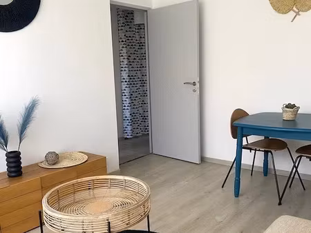 grand t2 meublé jardin