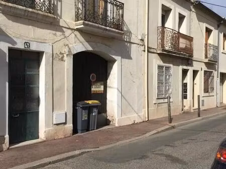 garage avec courette boutonnet
