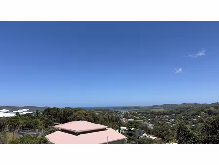 trinité : maison 4 pièces avec vue mer à achever