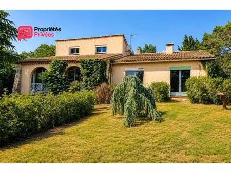uzès nord : spacieuse villa de 172 m² sur terrain divisible de 1 481 m²