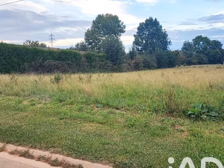 vente terrain à bâtir 842 m²
