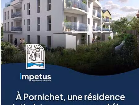vente appartement 2 pièces à pornichet ermur-les forges (44380) : à vendre 2 pièces / 42m²