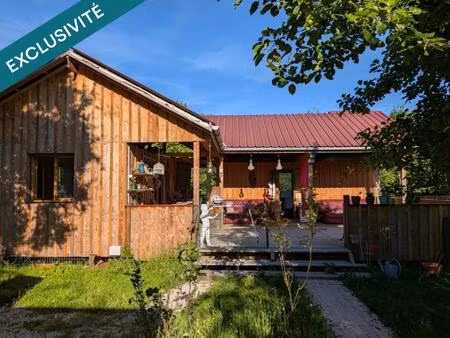 maison rénovée de plain-pied – 79 m² – 3 chambres - calme et verdoyant à châtelay (jura) à