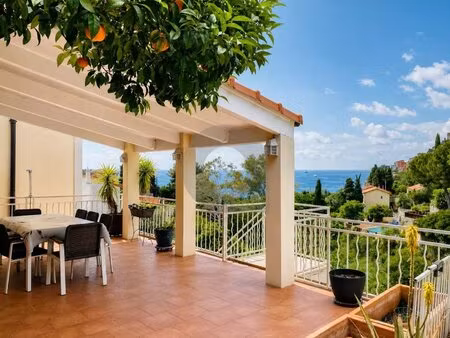 vente appartement duplex 4p vue mer roquebrune cap martin-golfe bleu